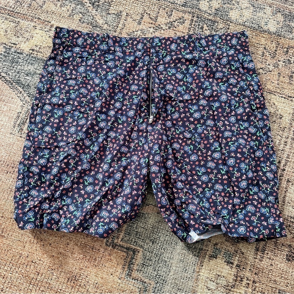 Men’s Polo Golf Navy Floral Shorts sz 36